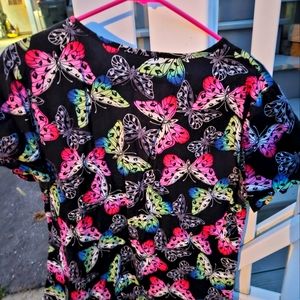 Scrubs Butterfly pattern